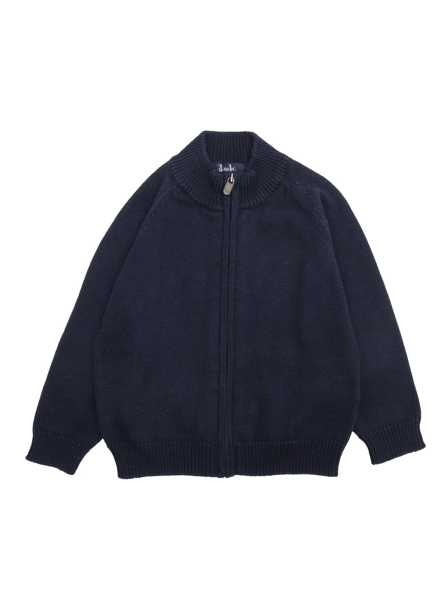Zipped sweater Blue Cotton Cardigan