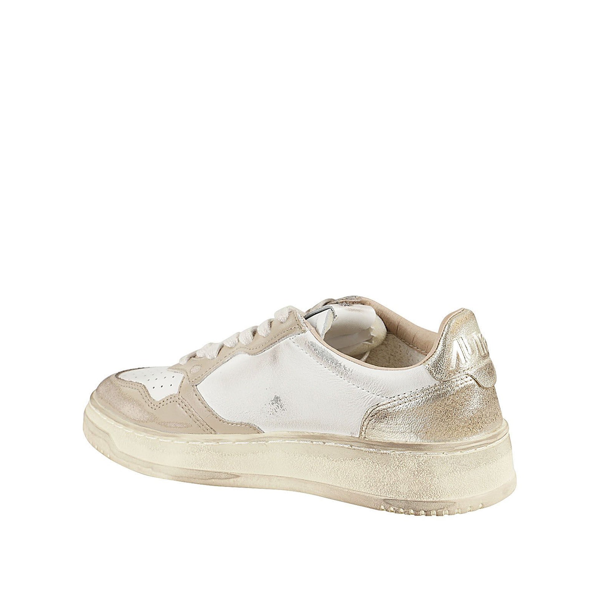 Autry Super Vintage Low Sneakers Beige Leather