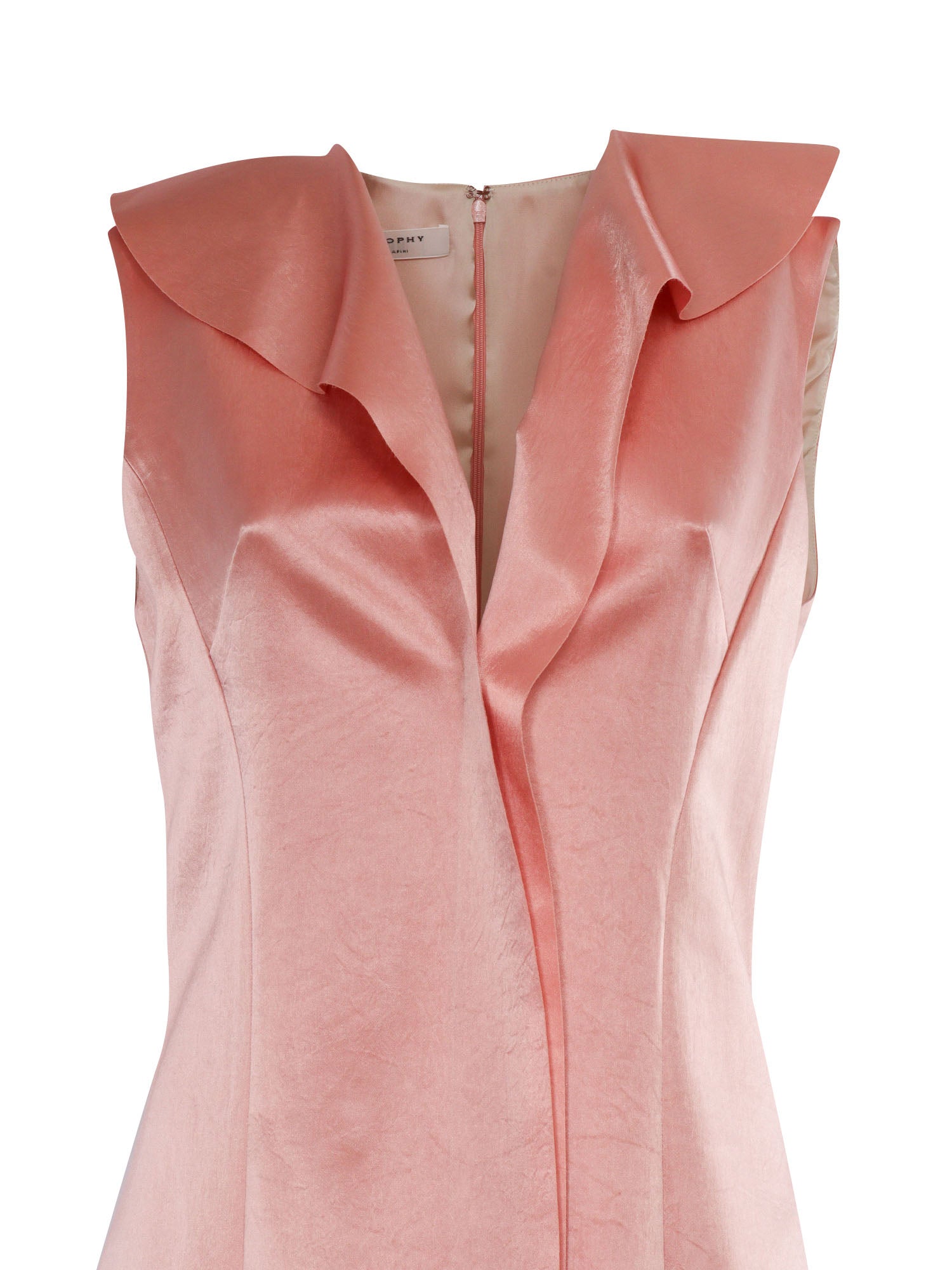 Dress Pink Acetate Midi