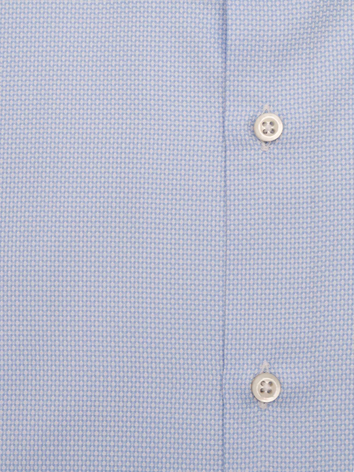 Mens Shirt Light Blue Cotton