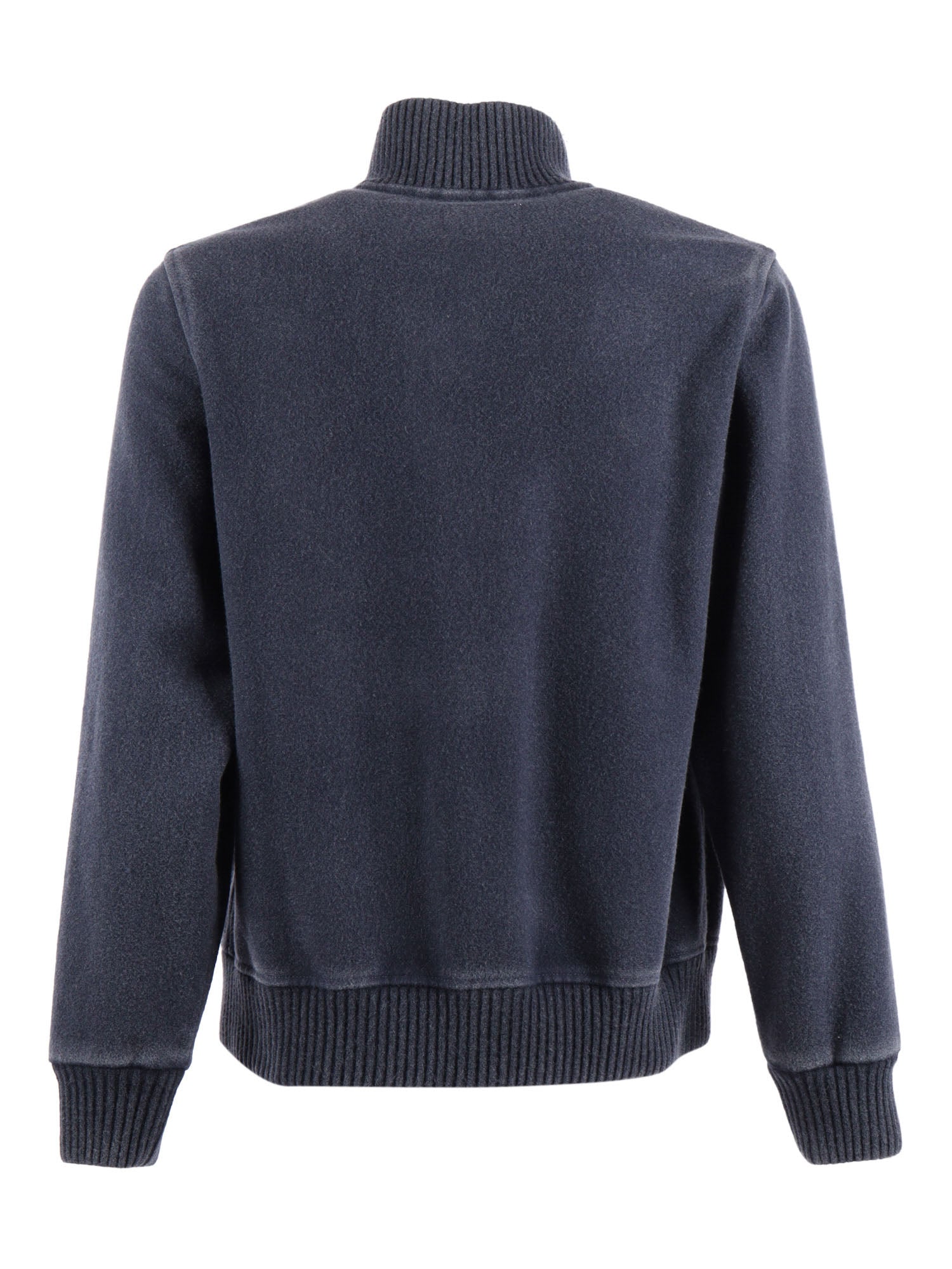 Pilot J.g.dyed Wv Blue Single Breasted Coat