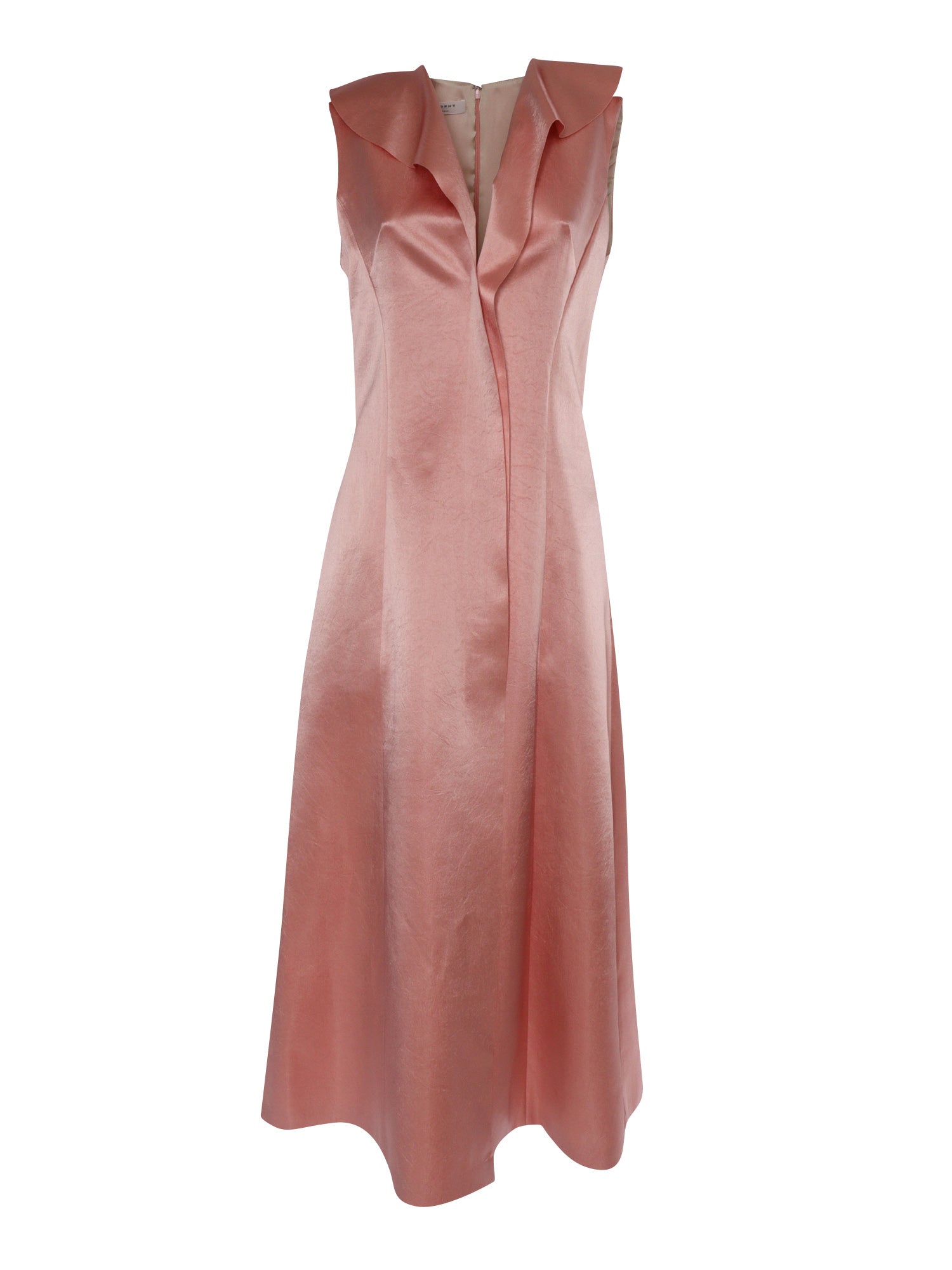 Dress Pink Acetate Midi