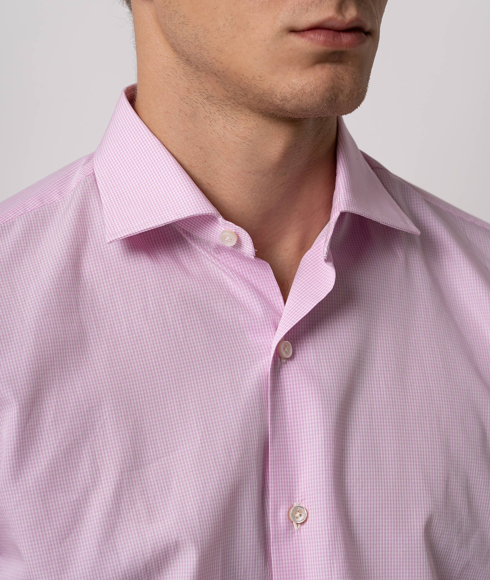 Tailored Cotton Shirt Mayfair White Hand Made