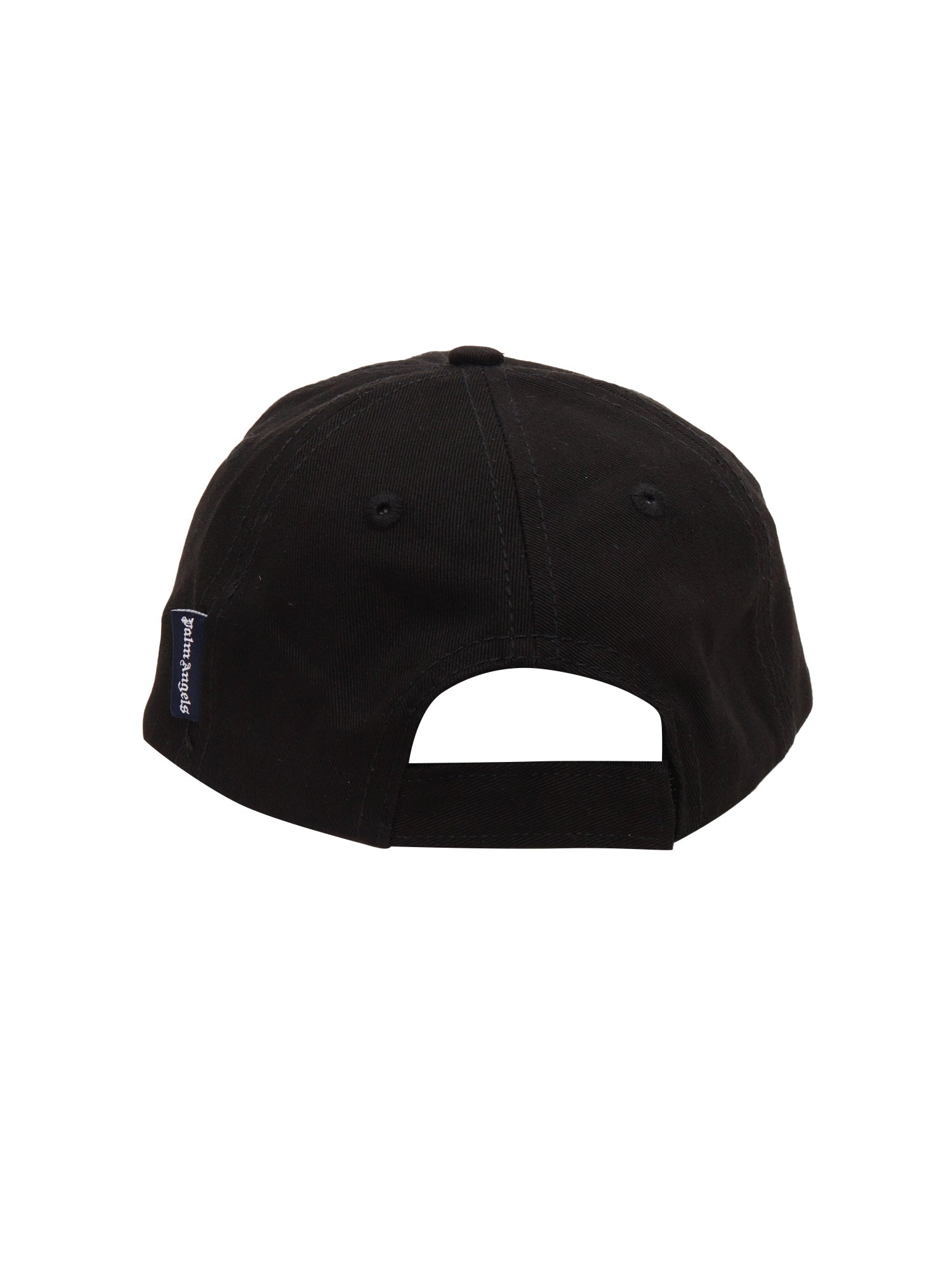 LOGO BASEBALL CAP BLACK OFF WHITE Cotton Hat