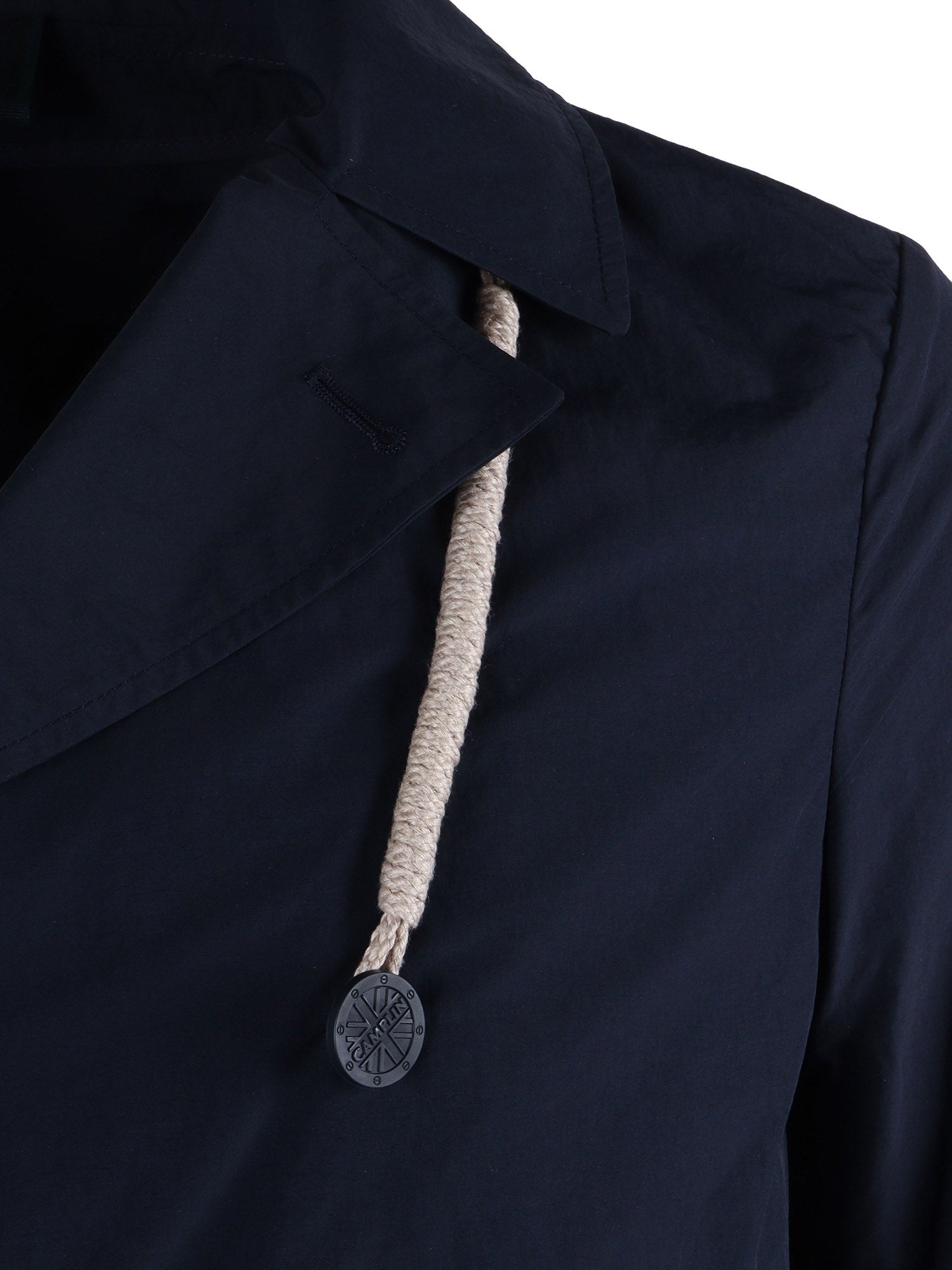 Storm - Bl Blue Polyamide Cotton Jacket