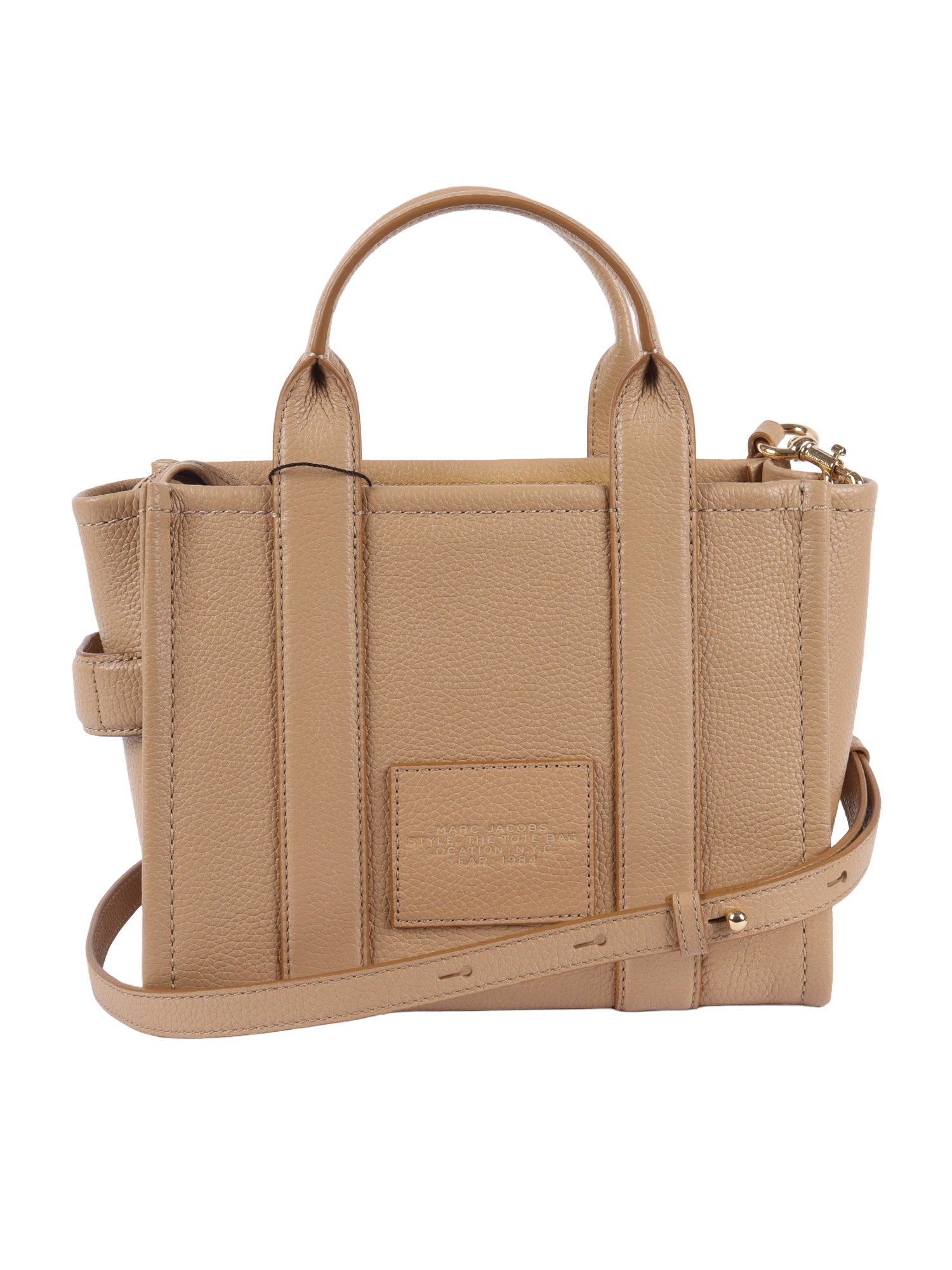 THE SMALL TOTE Camel Cow Leather Handbag