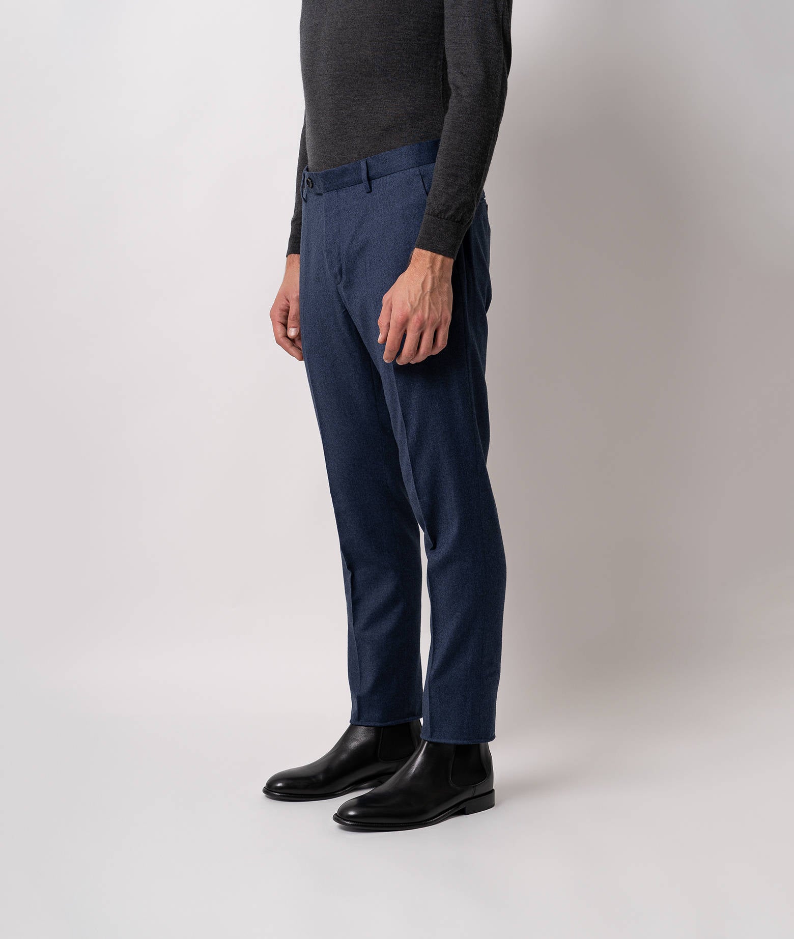 Wool Trousers Courchevel Brown Sportswear