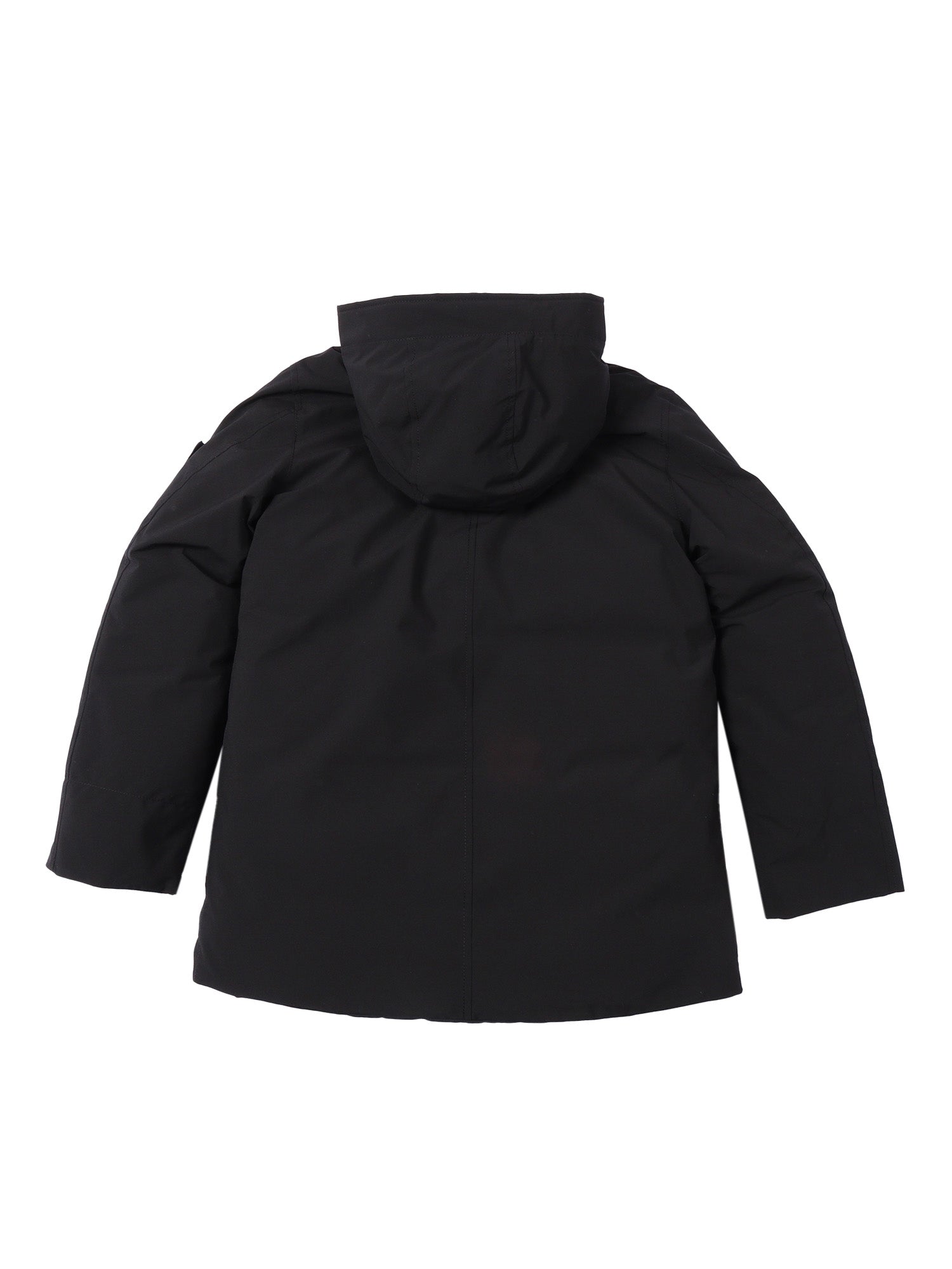 Down Jacket Black Short Puffer