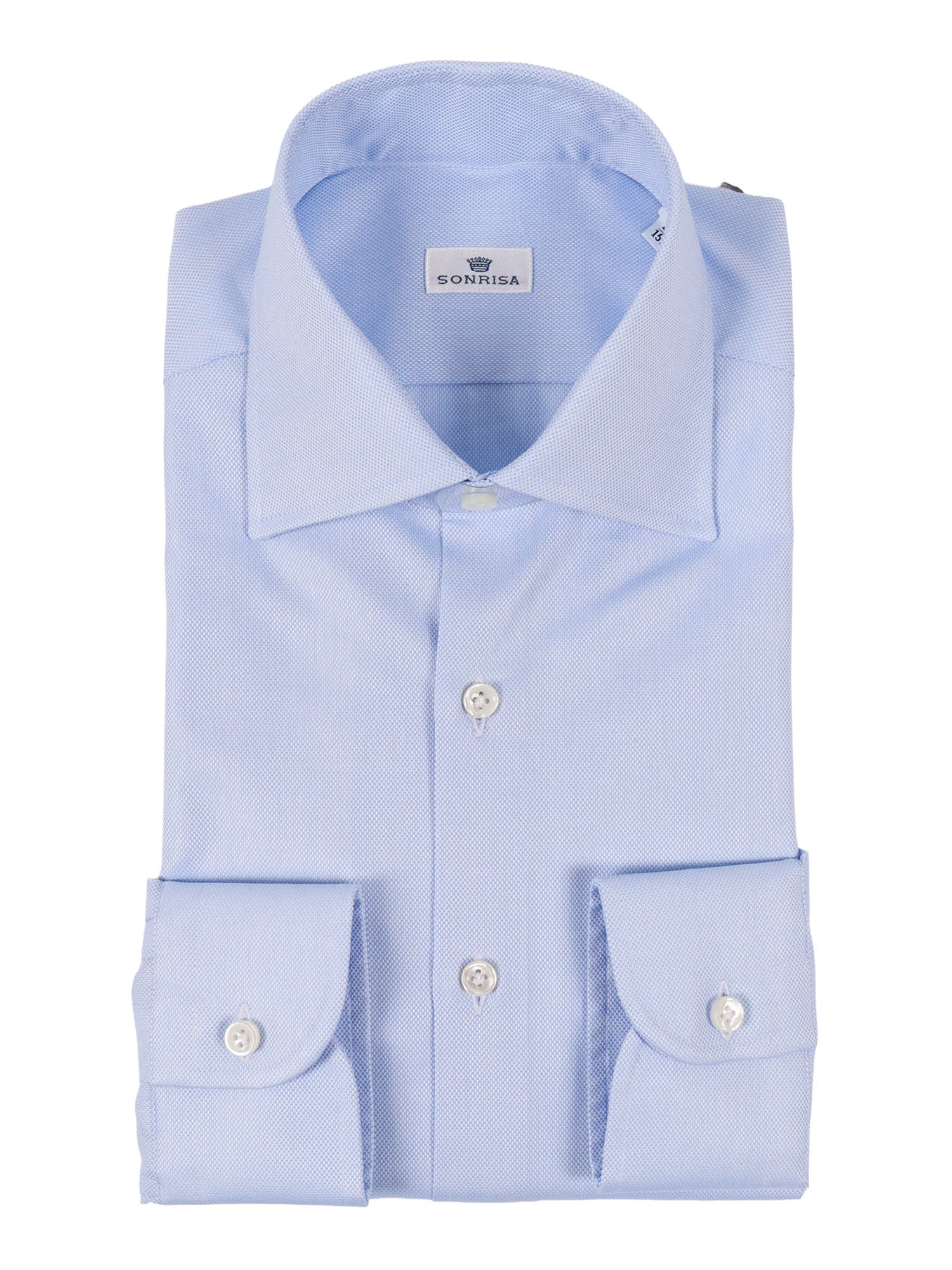 Mens Shirt Light Blue Cotton