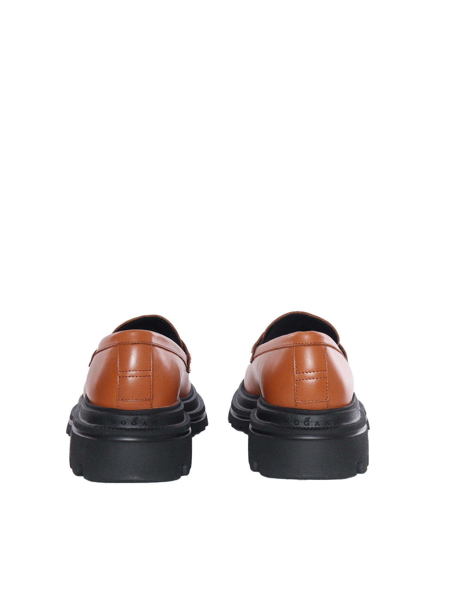 H674 Mocassino Brown Loafer