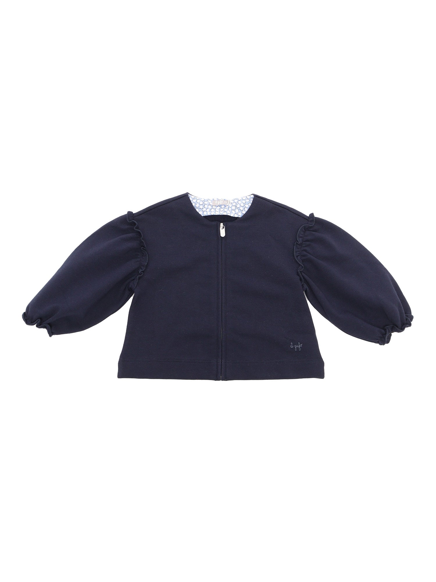 Blue fleece jacket Sweatshirt