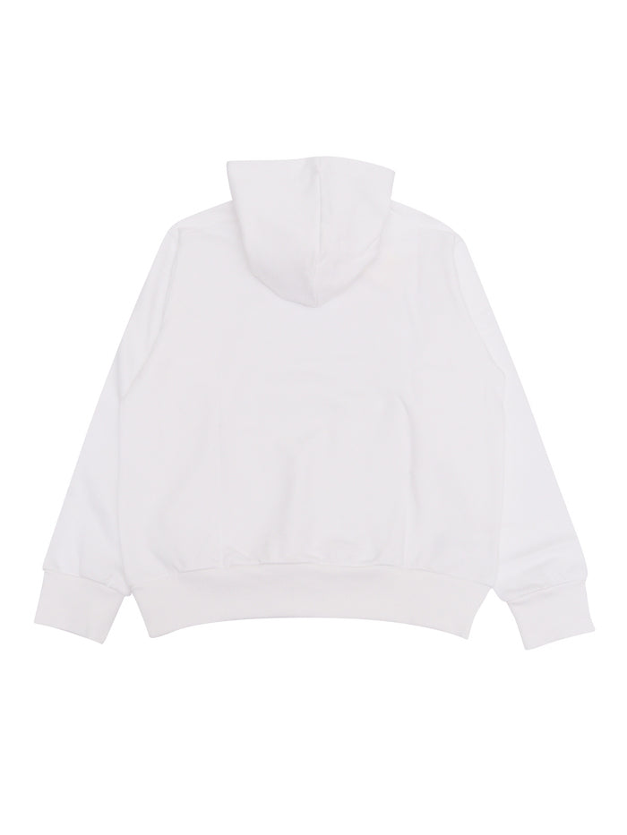 Sweaters White Cotton Crewneck