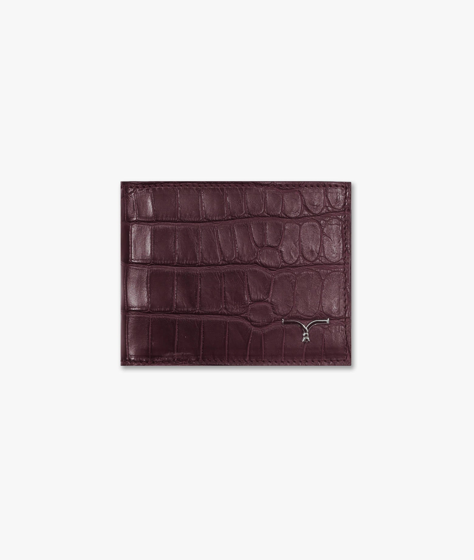 Alligator Wallet Holding Darkred And Money Holder