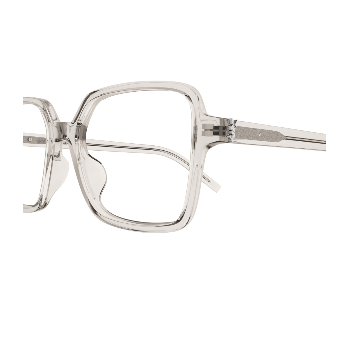 Saint Laurent SL M139 Linea Monogram Beige Acetate Occhiali Da Vista