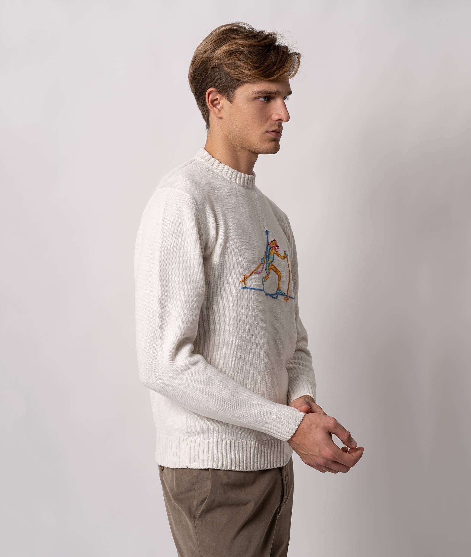 Sweater Pink Panther Ivory Da Definire
