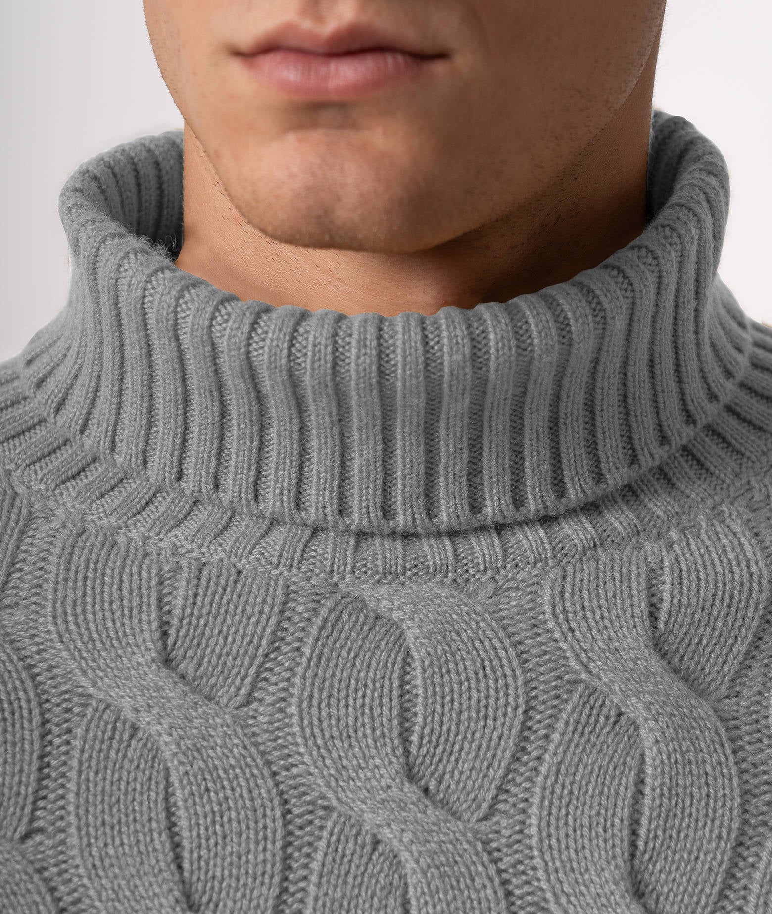 Turtleneck Cashmere Sweater Lapponia Firebrick Maglieria Dis/lav Pesante
