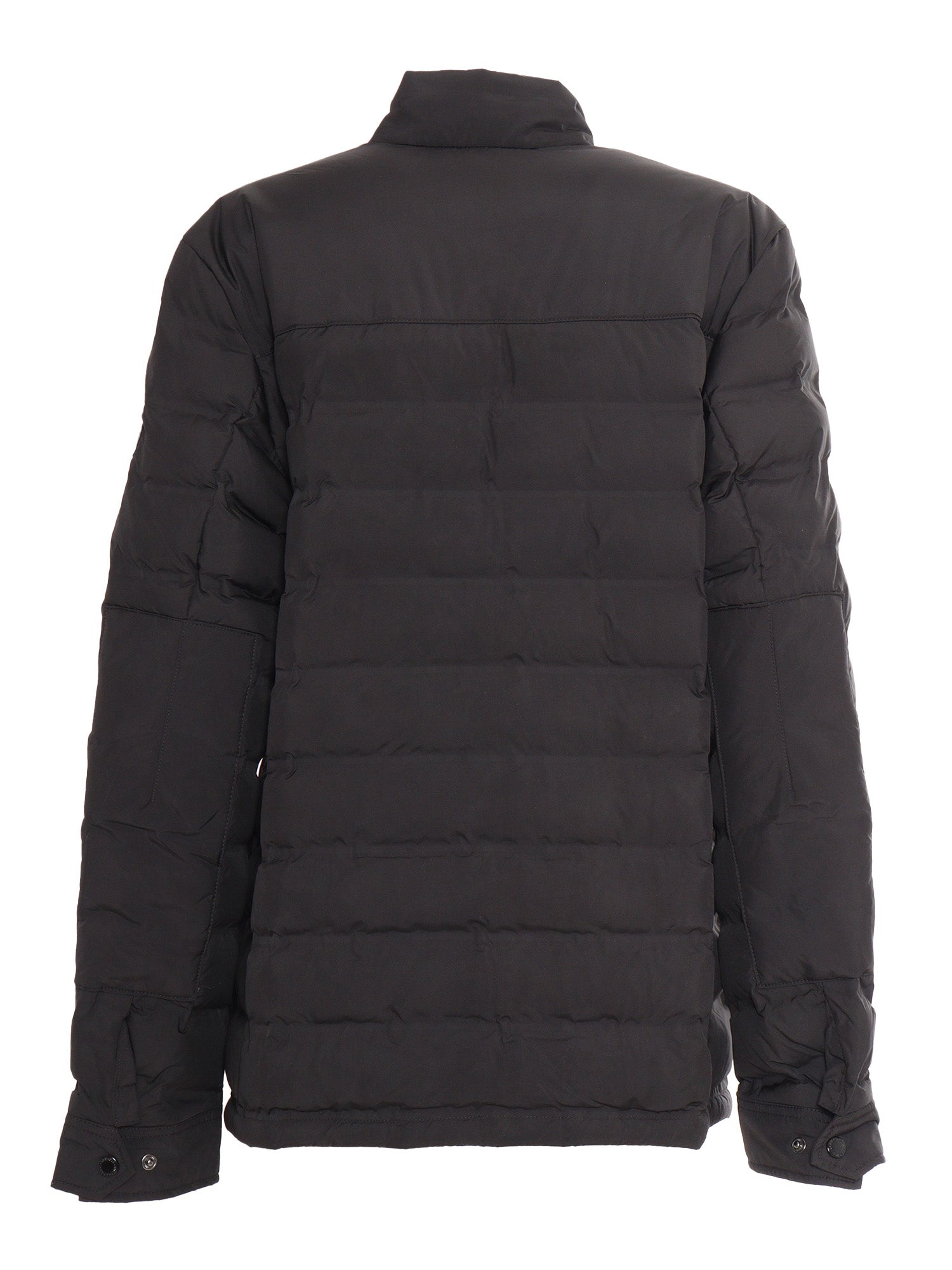 Welded Ariel Puffer Jacket Black Polyester Heavy