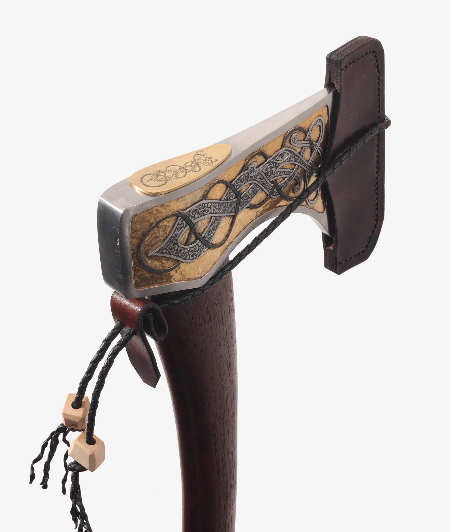 Celtic Dragon Ax - L Brown Collectors Knives