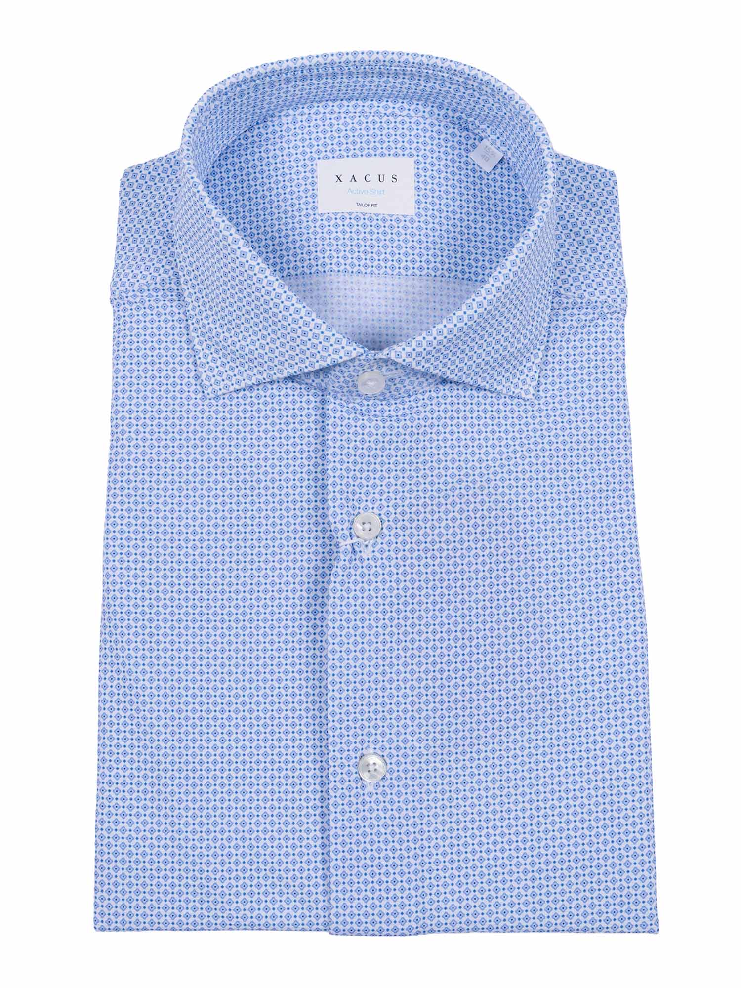 Shirt Light Blue Polyamide Elastane