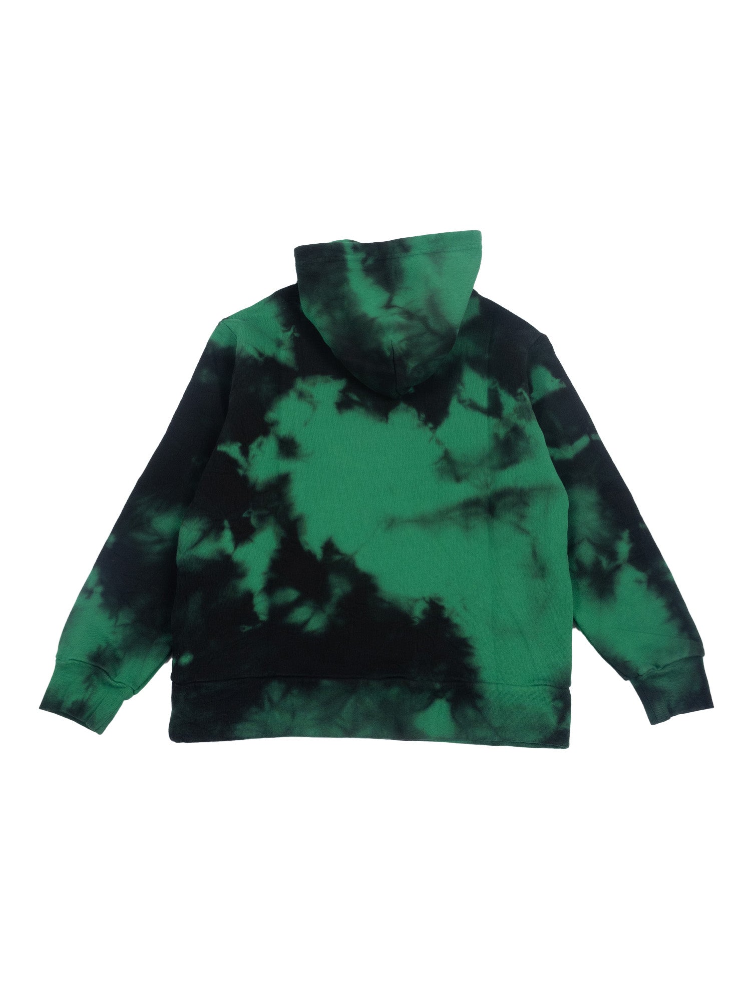Sweaters Green Cotton Hood Crewneck