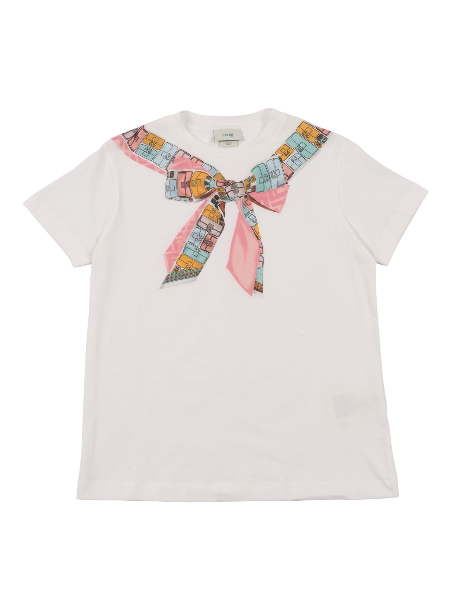 JERSEY T-SHIRT White Cotton Short Sleeves