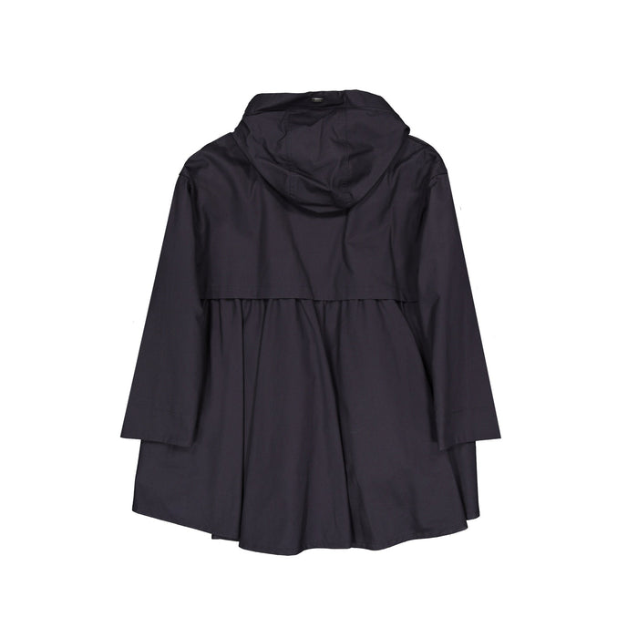 Herno Hooded Jacket Blue Cotton