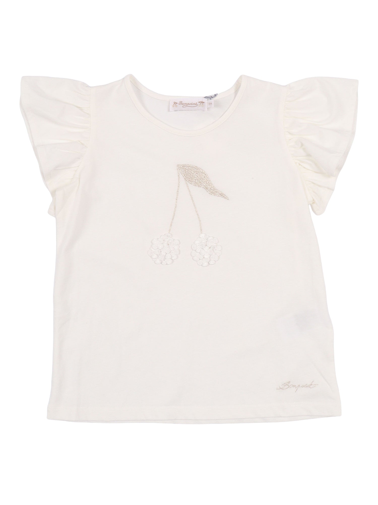 EMILA T-SHIRT White Organic Cotton Short Sleeves
