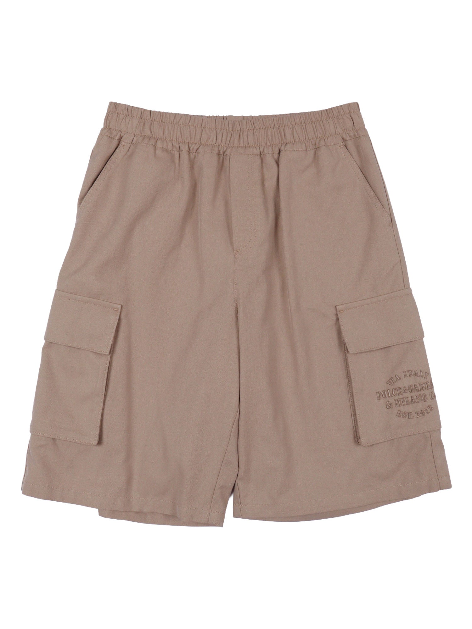 Bermudas Brown Cotton Bermuda Short