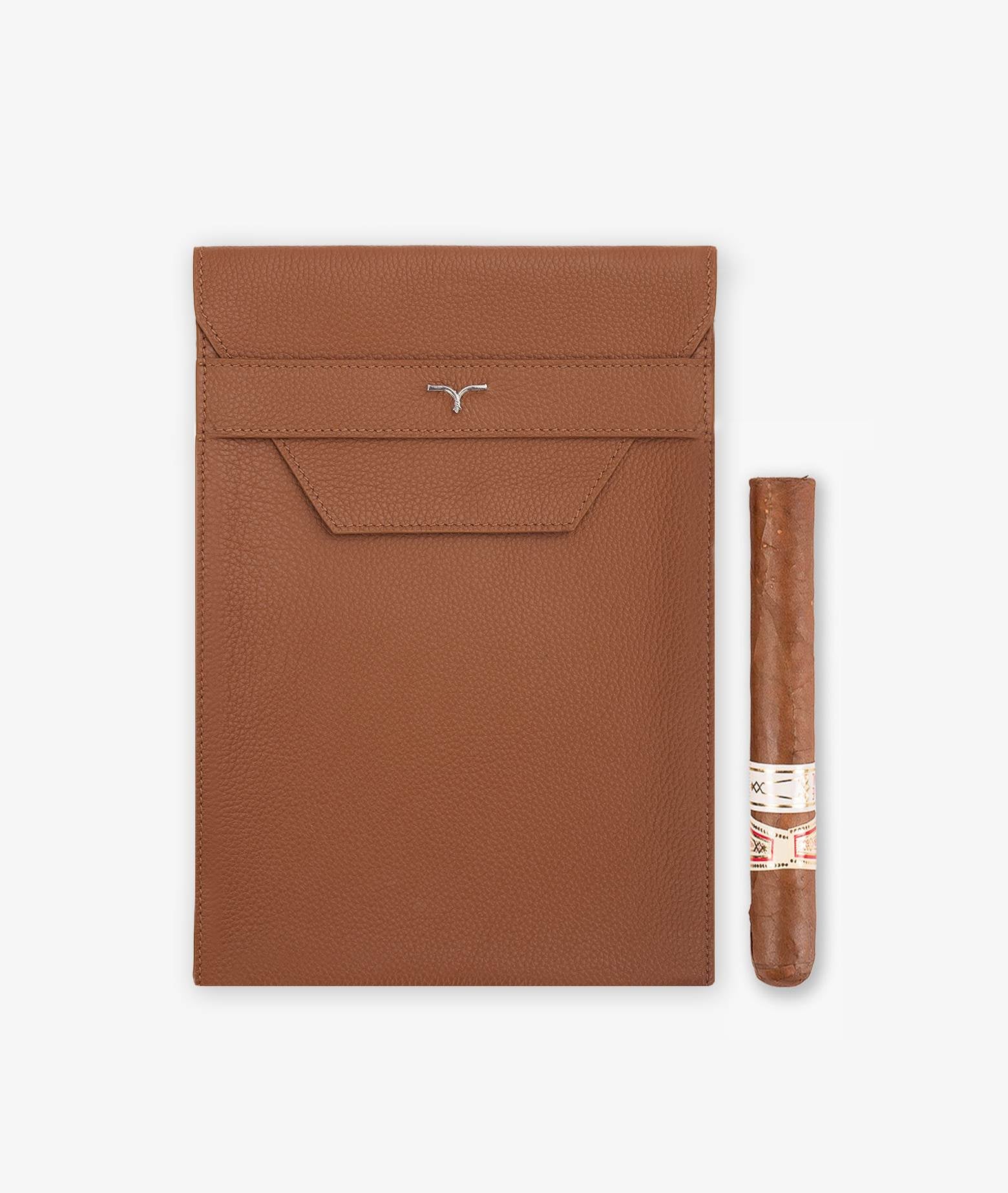 Travel Cover Humidor Brown