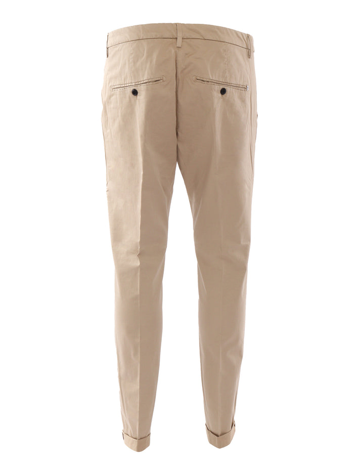Beige chino trousers Cotton Elastane