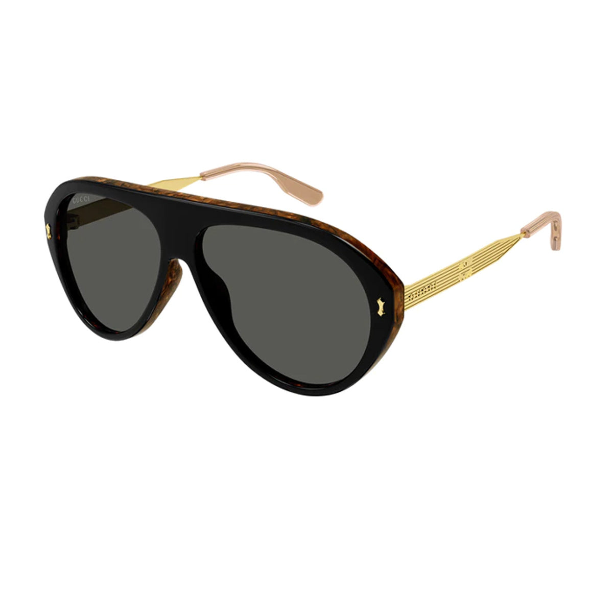 Gucci GG1515S Linea Lettering 001 Nero Acetate/metal Occhiali Sole