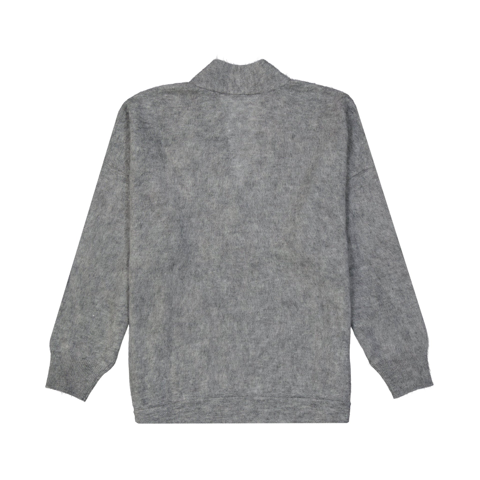 Mohair Wool Pullover Gray