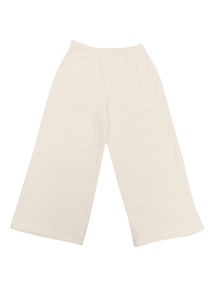Joggers White Cotton Polyester Jogging Pant