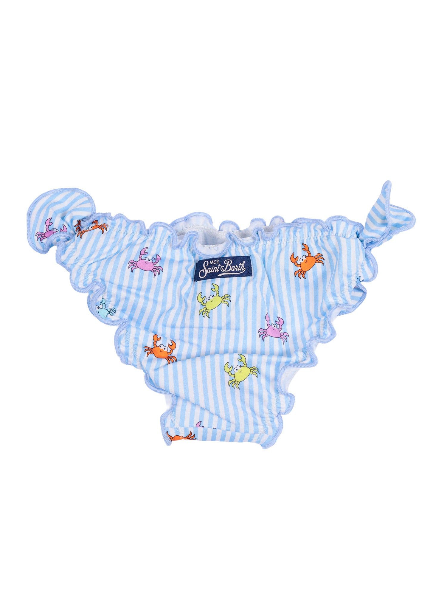 Cric-Pinchy Multi Stripes 30 Light Blue Polyamide Elastane Costume