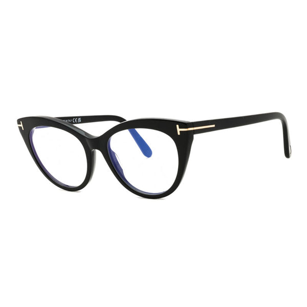 Tom Ford FT6091-B001 Acetate frame eyeglasses in black