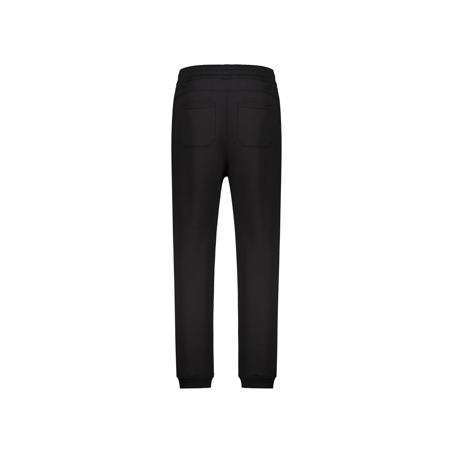 Logo Jogging Pants Black Cotton