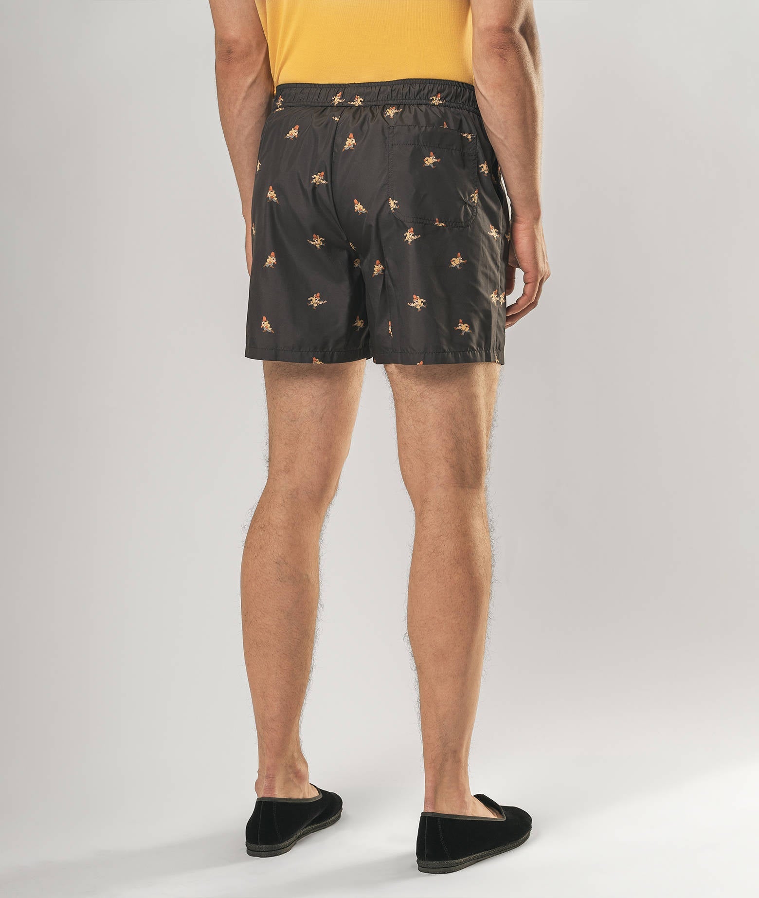 Swimsuit Inspector Clouseau Black Swim Short