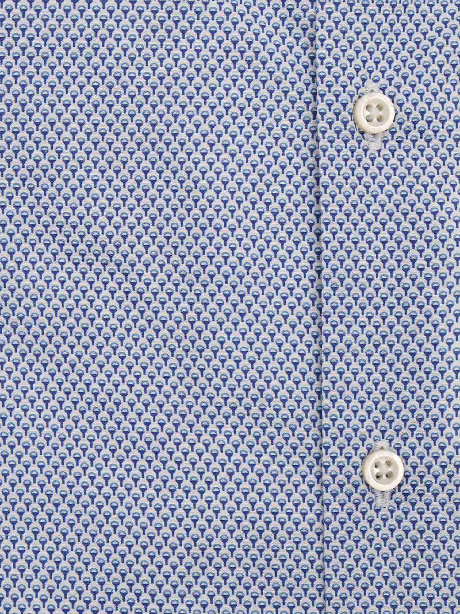 Mens Shirt Light Blue Cotton