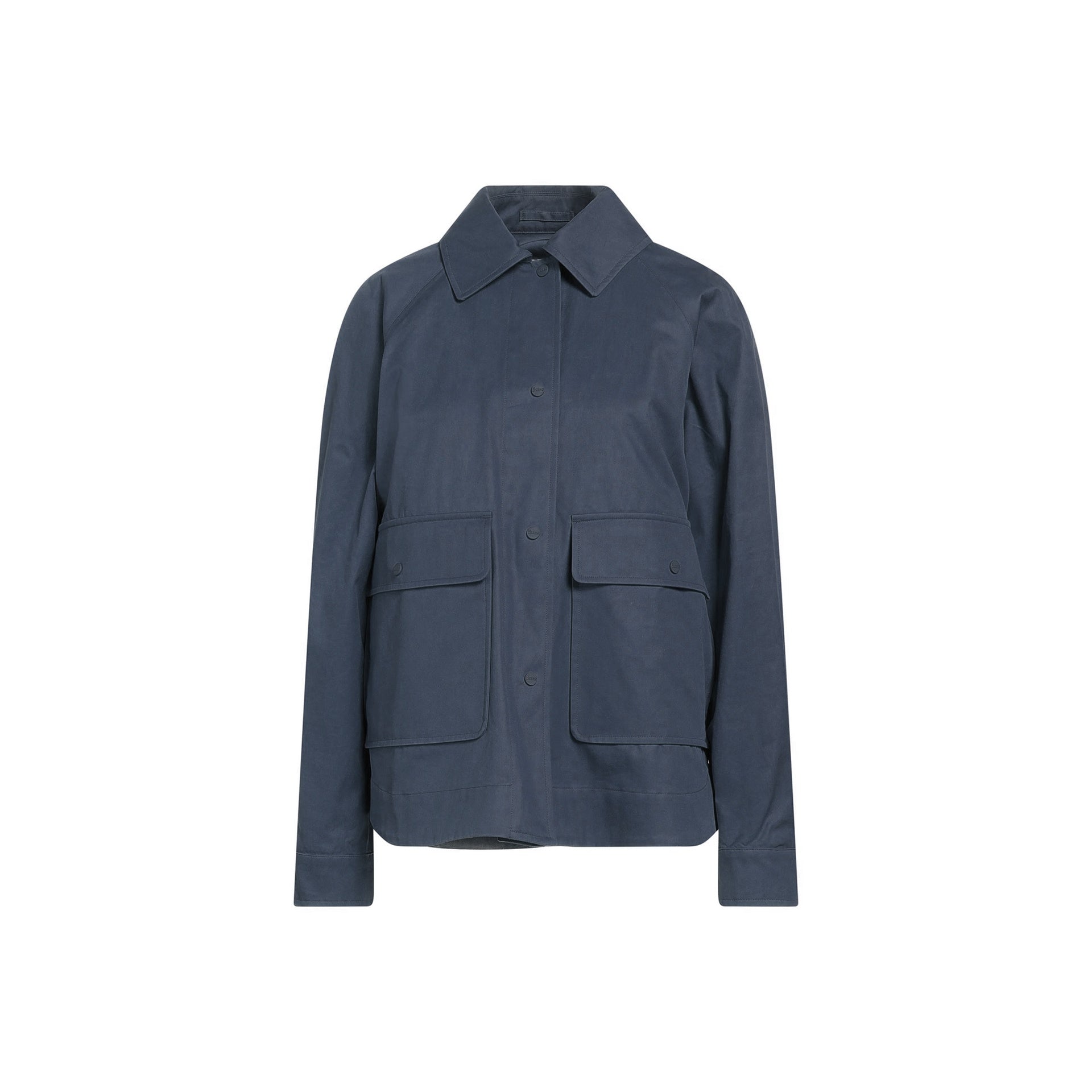 Herno Denim Jacket Blue Cotton
