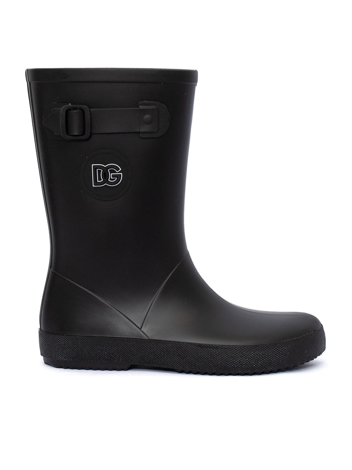 Low Boots Black Pvc Lining Booties