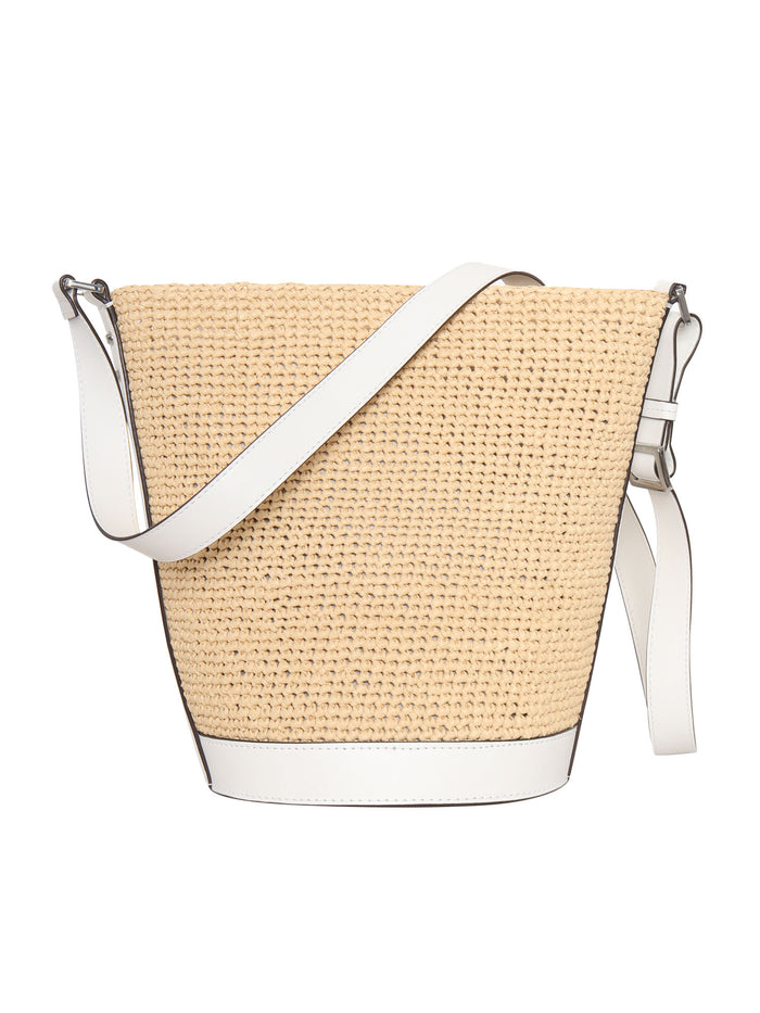 Bucket bag Beige Polypropylene Shoulder