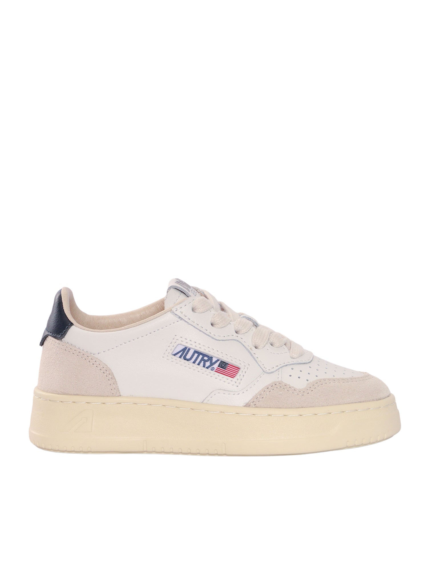 MEDALIST KIDS LOW KID SUEDE-FOUR WHT-SPACE SNEAKERS White