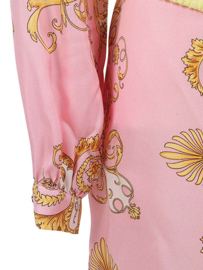 Dress Pink Silk
