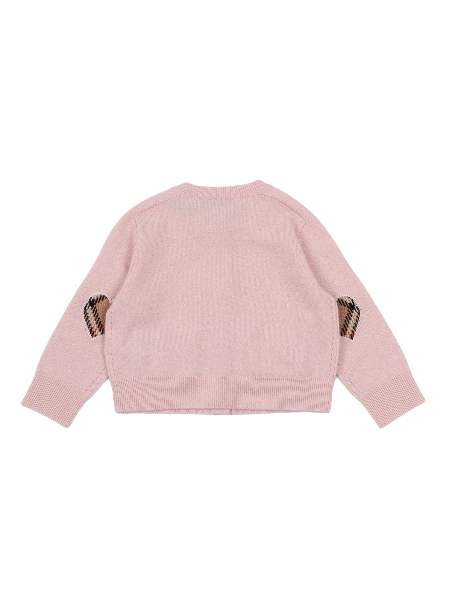 INF GIRL CARDIGANS Pink Wool Cashmere Cardigan