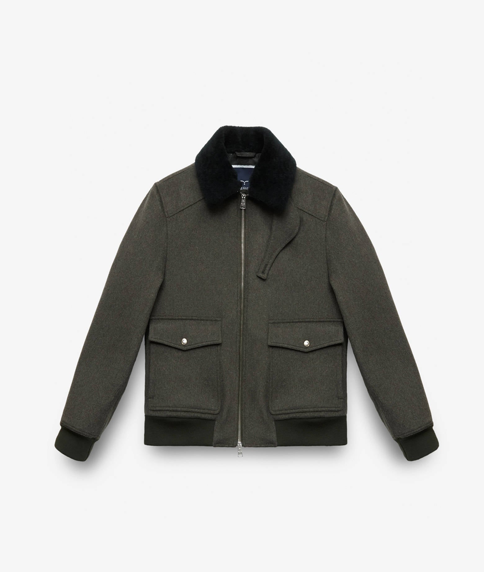 Wool Jacket Elbrus Olive Sportswear (no Padding)