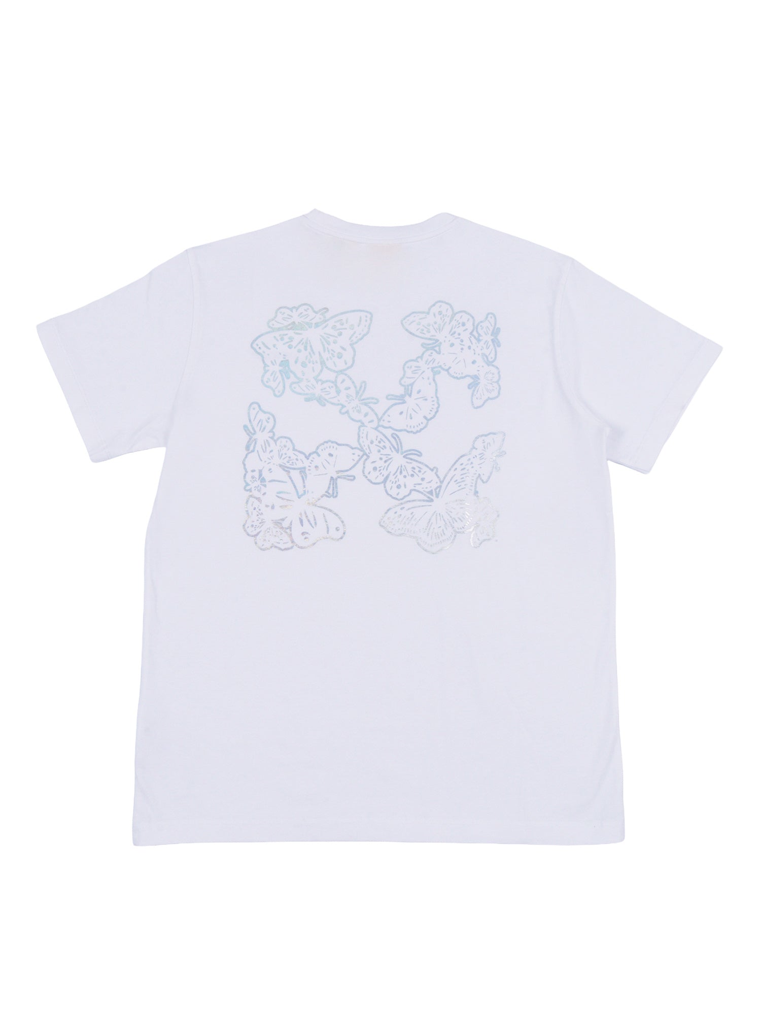 ARROW BUTTERFLY TEE S-S White Cotton Shirt
