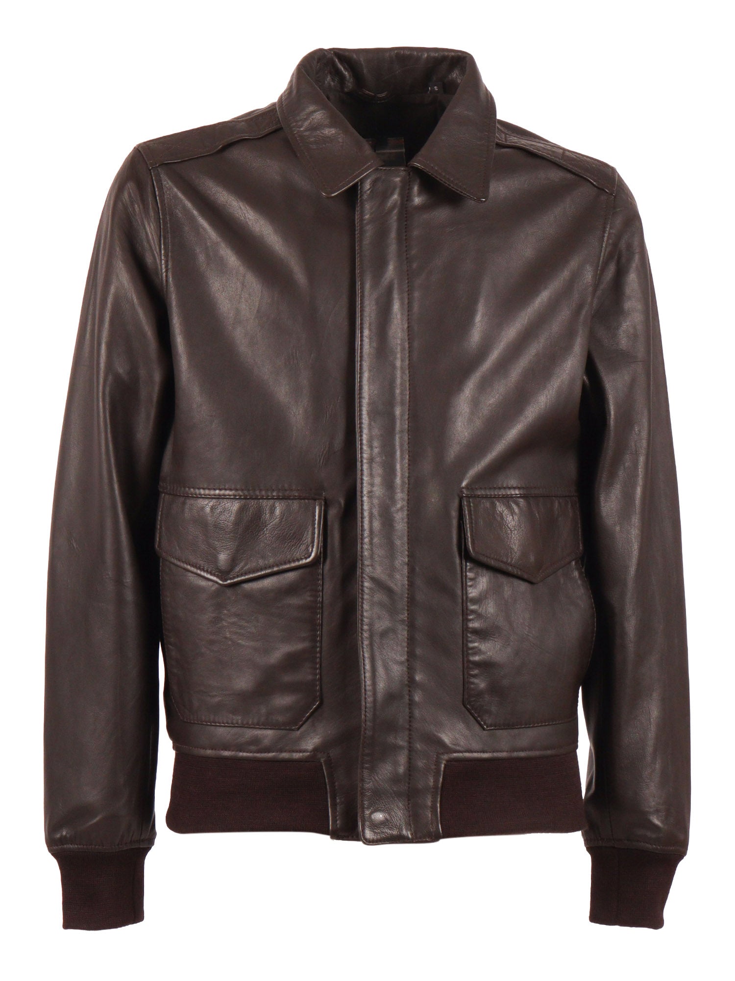 Leather Jacket Brown