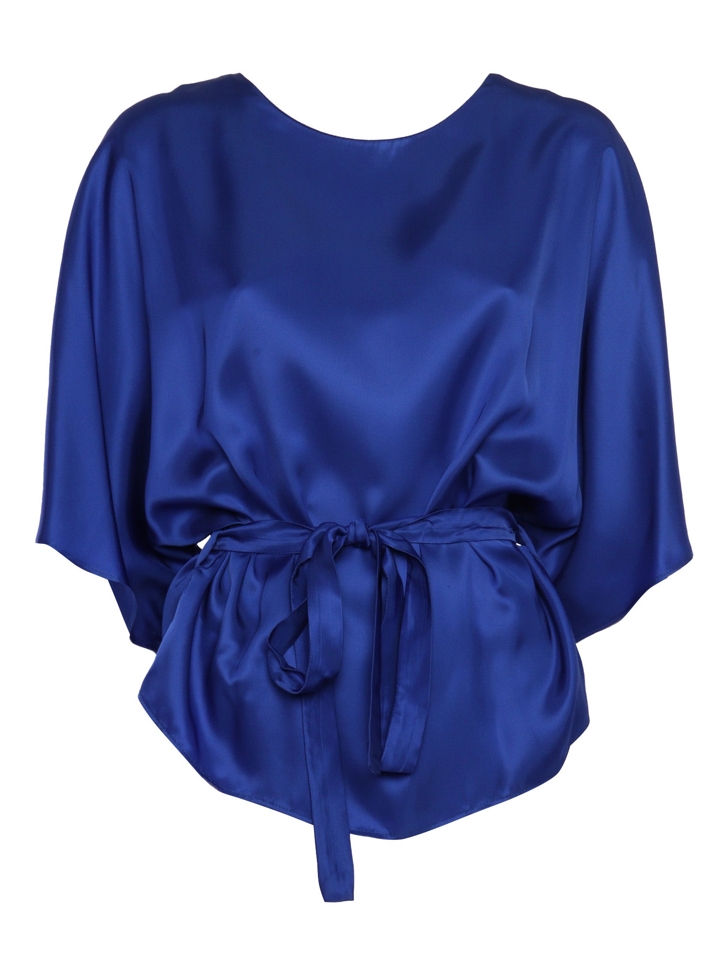Belted blouse Blue Viscose