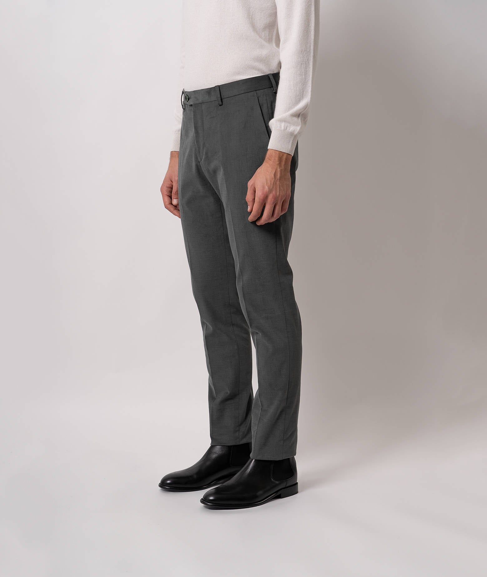Cotton Chino Megeve Darkblue Sportswear Trousers
