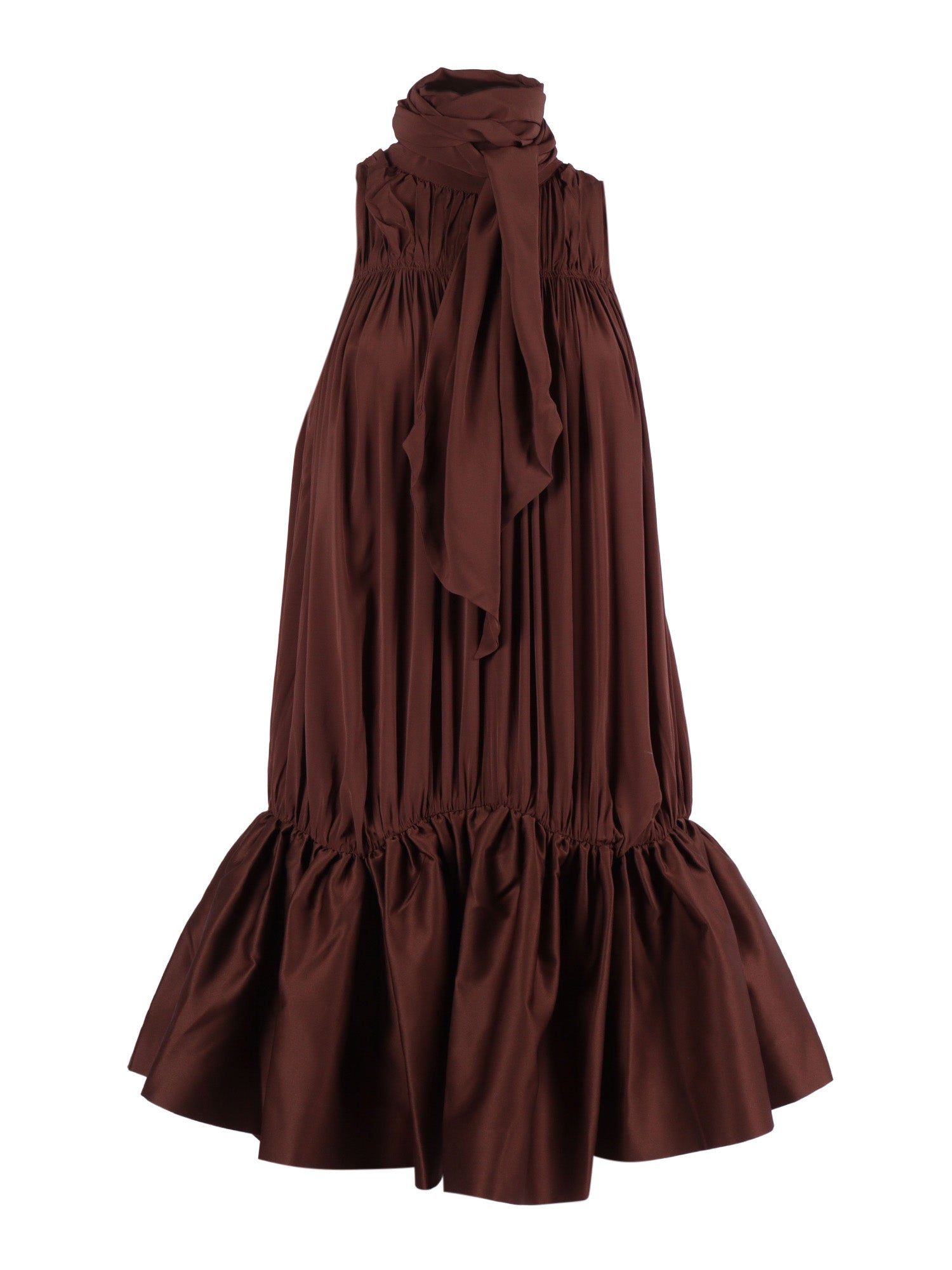 Verre Dress Brown Mini